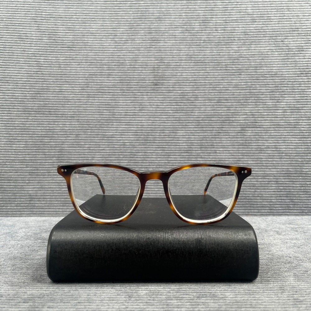 Warby Parker Dawson Vintage Tortoise Eyeglasses Brown Acetate Sq 51-19-145